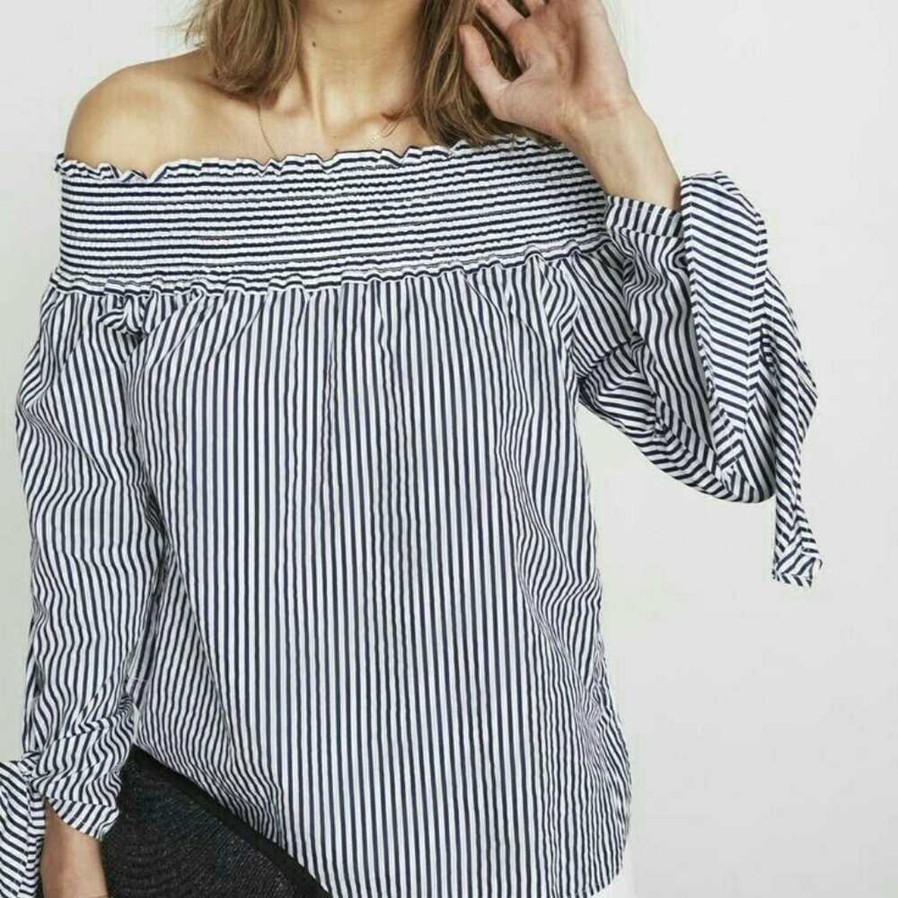Faithful the Brand Central Park Stripe Top in XS
